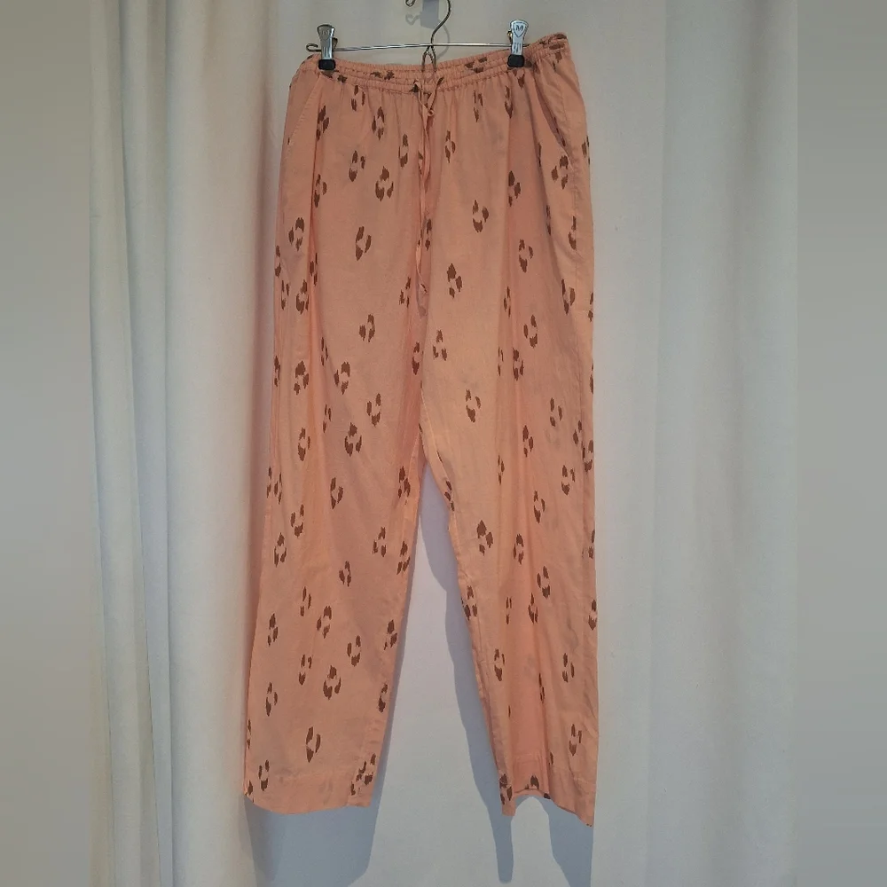 Eberjey Pajama Pants 100% Organic Cotton Size Medium